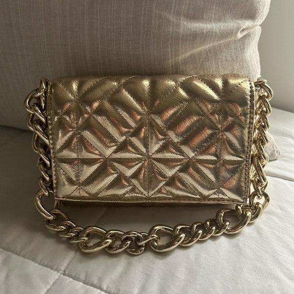 Zara Bags Zara Quilted Chain Strap Shoulder Bag Poshmark